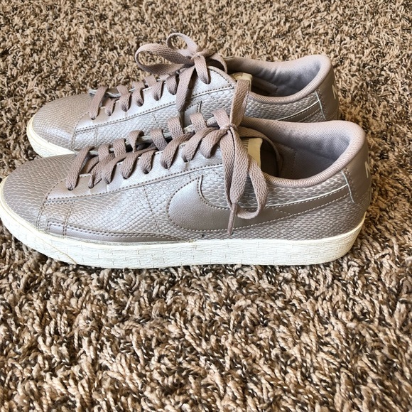 Nike Shoes - Metallic Gray/Silver Nike sneakers